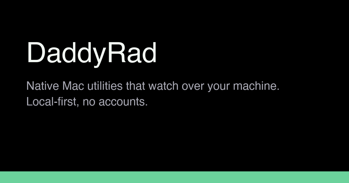 DaddyRad logo